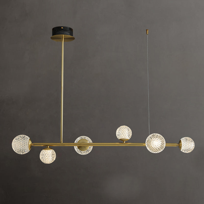 Multi -light sferische tak hangende lichten moderne stijl glas hangende verlichting