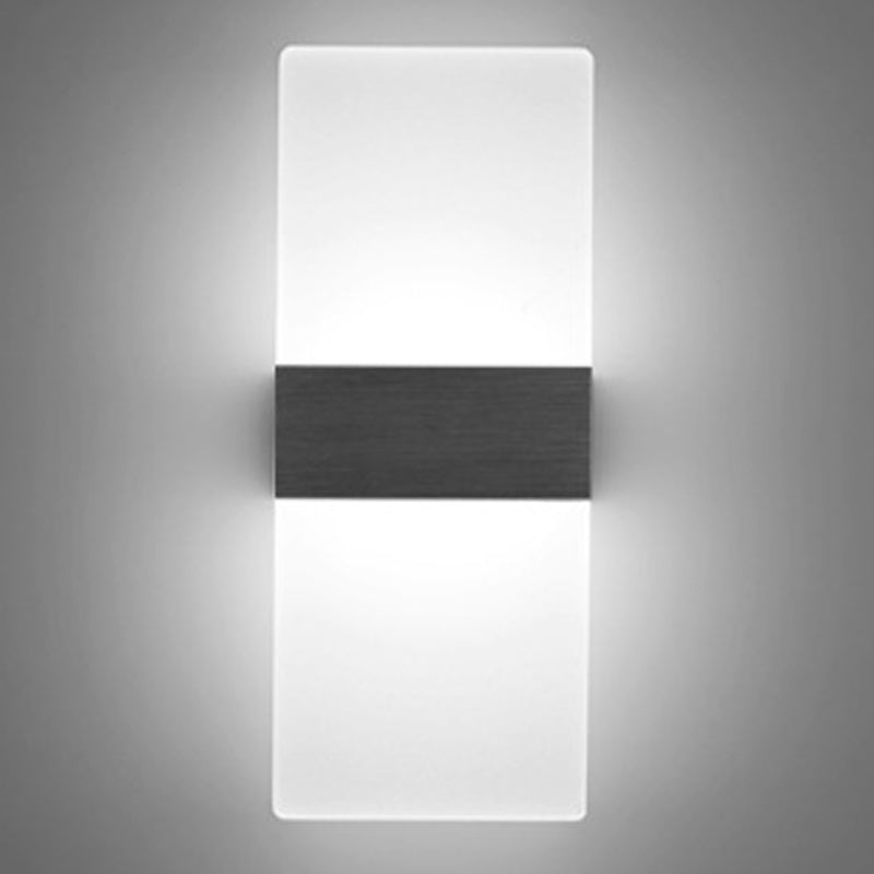 Modern Style Geometric Wall Sconce Lights Metal 1 Light Wall Lighting Fixtures