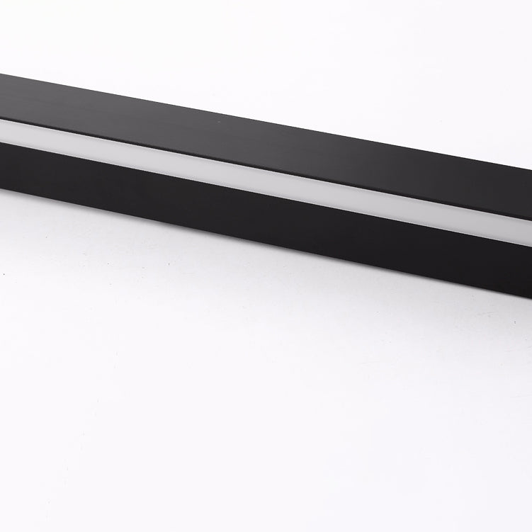 Estilo moderno Luces de apliques de pared lineal Metal 1 Ideas de iluminación de pared de luz