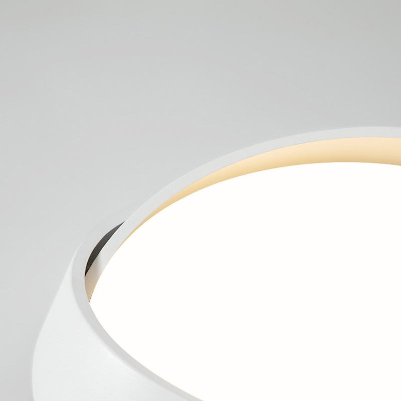 Moderne plafoniere da incasso in metallo con montaggio ad incasso con paralume in acrilico