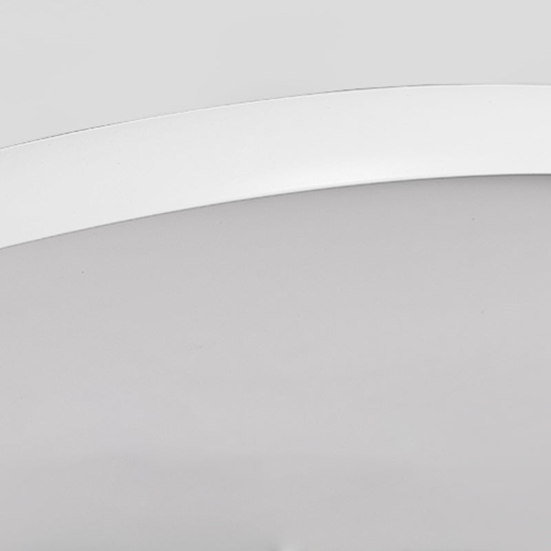 Simplicity Flush Mount Fixture with Acrylic Shade LED Flush Ceiling Light Fixtures
