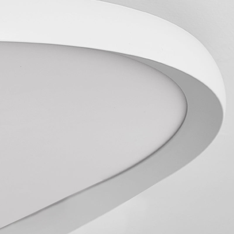 Simplicity Flush Mount Fixture with Acrylic Shade LED Flush Ceiling Light Fixtures