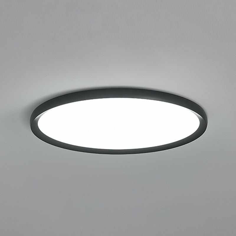 Simplicity Flush Mount Fixture with Acrylic Shade LED Flush Ceiling Light Fixtures