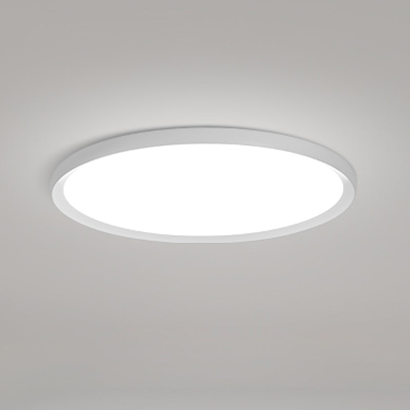 Simplicity Flush Mount Fixture with Acrylic Shade LED Flush Ceiling Light Fixtures