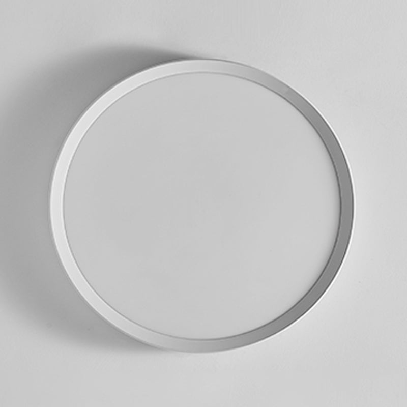 Simplicity Flush Mount Fixture with Acrylic Shade LED Flush Ceiling Light Fixtures