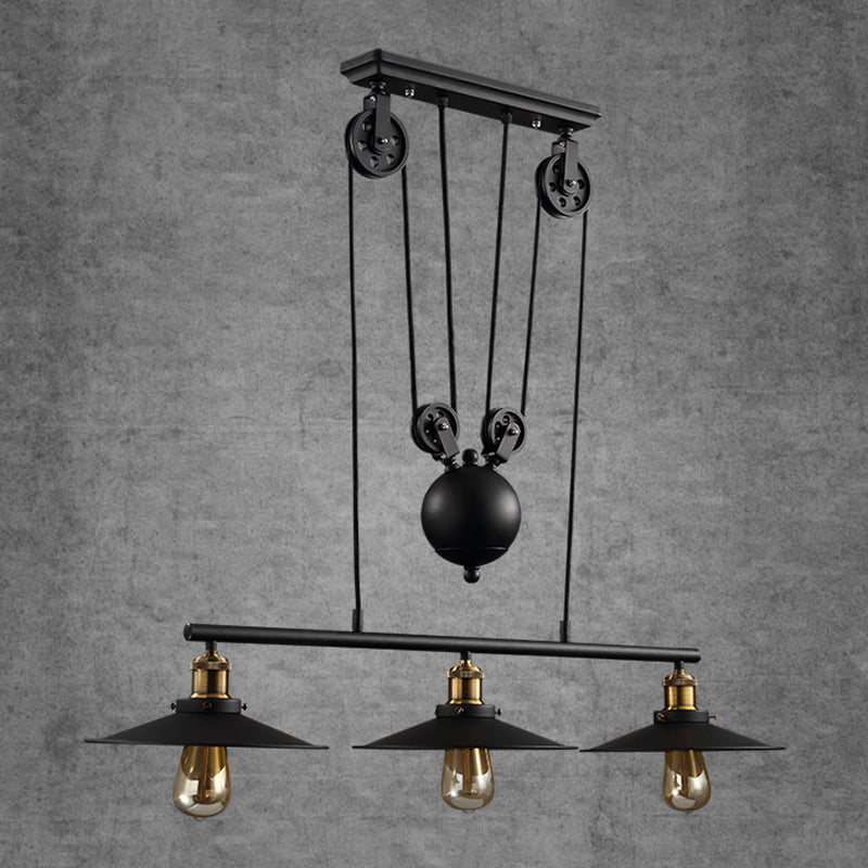 American Industrial Style Pendant Light Vintage Hanging Light for Bar Living Room
