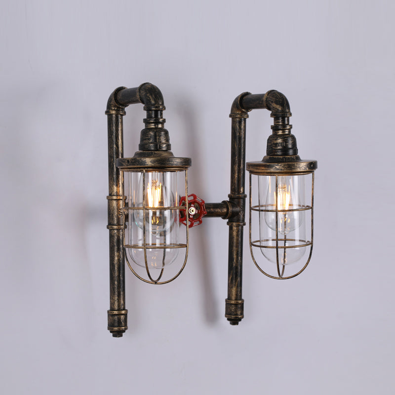 Style industriel Mural Murce Garde à eau Lumière murale pour le restaurant