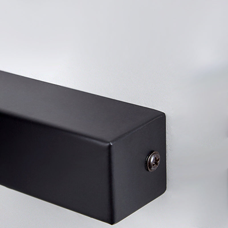 Contemporary Style Metal Wall Sconce 1 Light Led Rotating Wall Light for Living Room