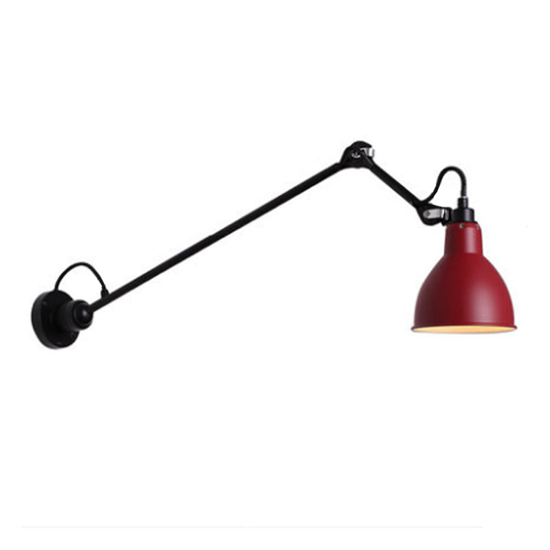 Modern Colorful Adjustable Wall Sconce One Blub Metal Wall Mounted Light Fixture