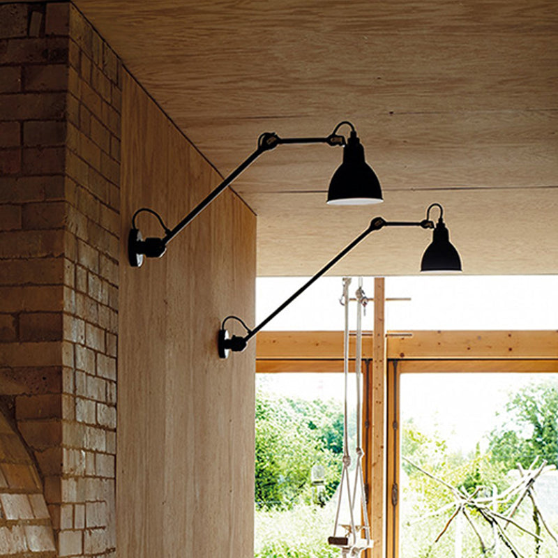 Modern Colorful Adjustable Wall Sconce One Blub Metal Wall Mounted Light Fixture