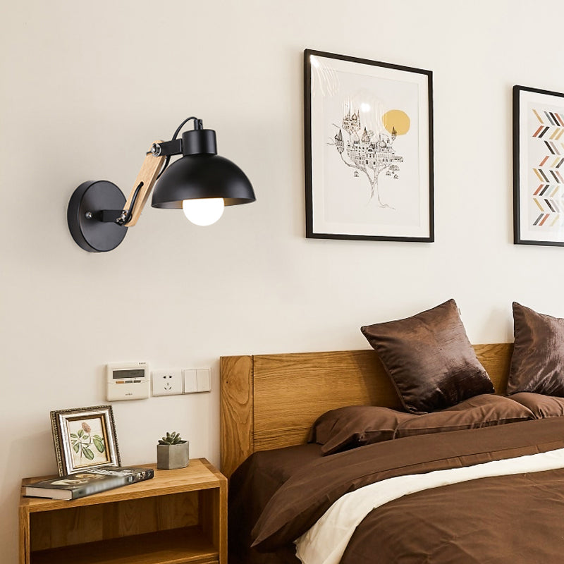 Living Room Wall Sconce Metal Adjustable Wall Mounted Light Fixture for Bedroom