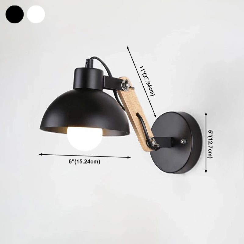 Living Room Wall Sconce Metal Adjustable Wall Mounted Light Fixture for Bedroom