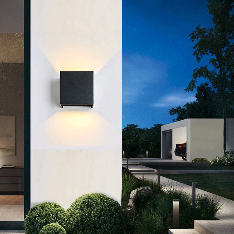 Contemporary Metal Wall Sconce Led Multi Light Wall-washer Lights for Sitting Room