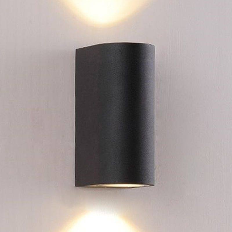 Luces contemporáneas de pared de pared de pared de pared de metal para sala de pared para sala de estar