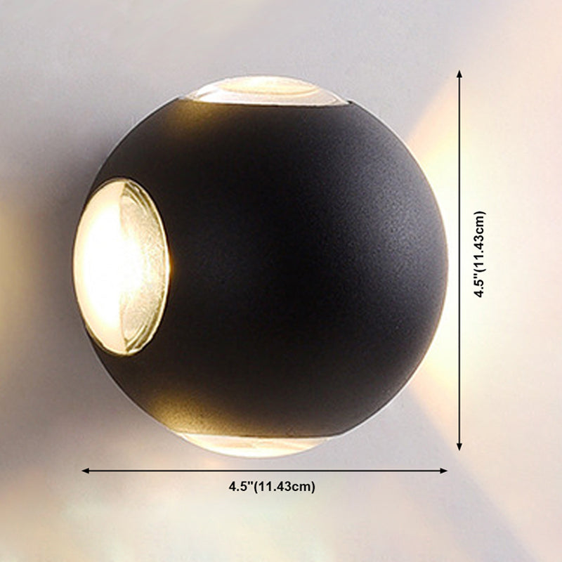 Luces contemporáneas de pared de pared de pared de pared de metal para sala de pared para sala de estar