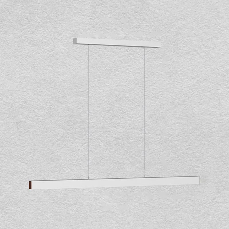 Modern Style LED Ceiling Chandelier Nordic Dining Room Long Linear Pendant Light