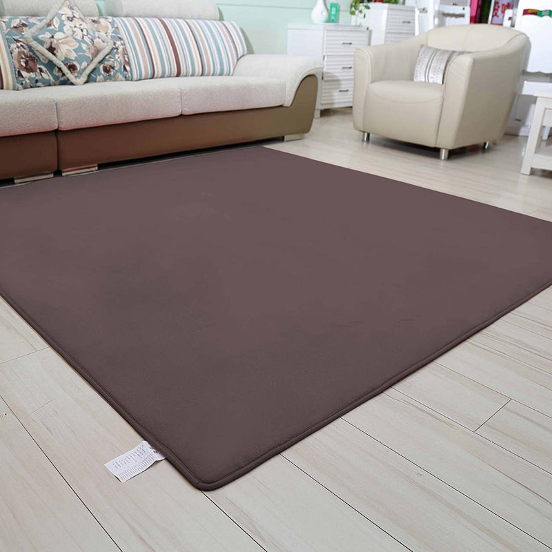 Einfachheit einfacher Teppich Moderner Waschableie Teppich Polyester Flecken Widerstand Teppich für Wohnzimmer