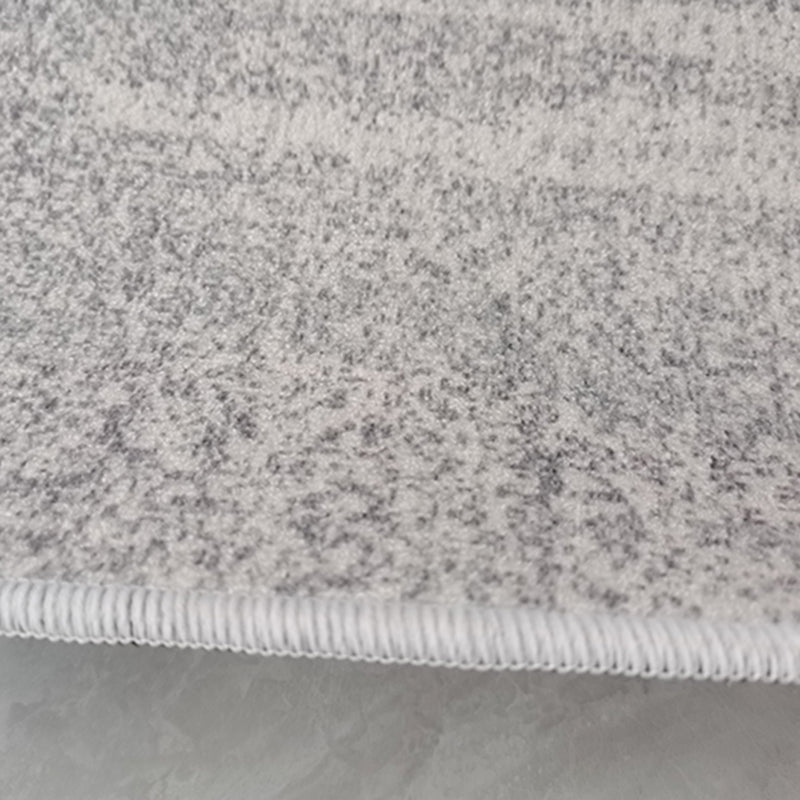 Contemporary Solid Area Rug Polyester Indoor Carpet Pet Friendly Carpet for Living Room