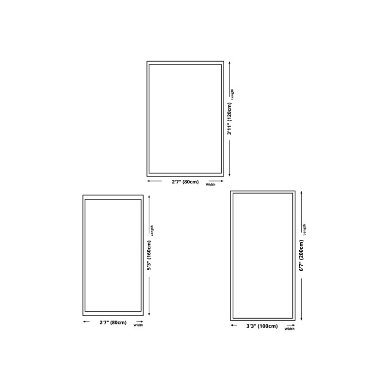 Moderner Farbblockbereich Teppich Orange Polyester Fläche Teppich nicht rutscher Backing Teppich für Wohnkultur