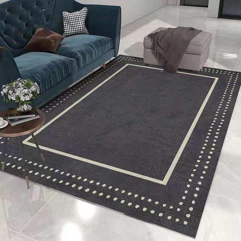 Luxury Area Carpet Funky Washable Area Rug Polyester Stain Resistant Carpet for Home Decor
