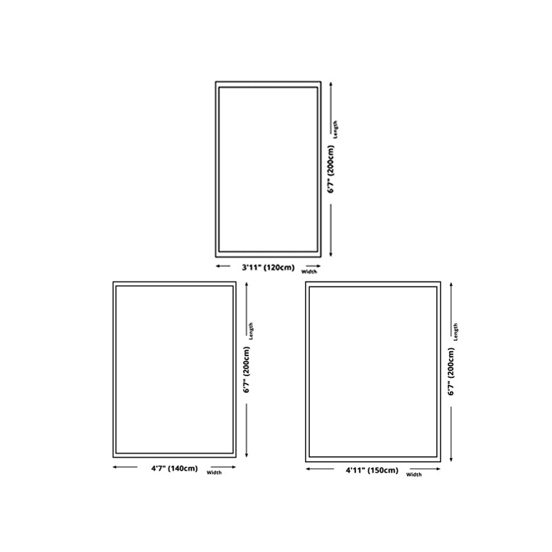 Minimalist Plain Shag Rug Polyester Indoor Carpet Non-Slip Backing Area Carpet for Living Room