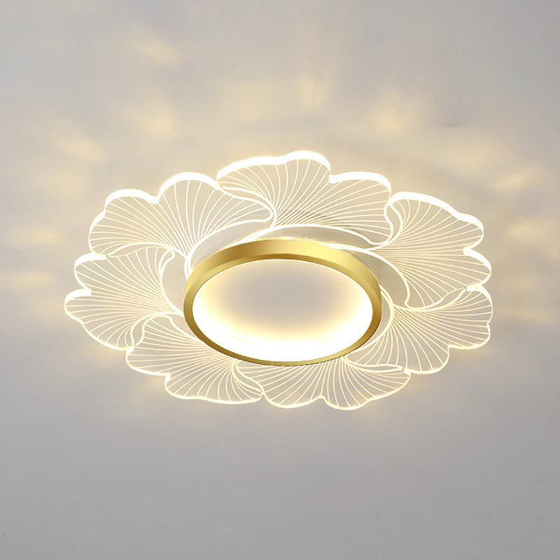 Plafonnier LED en forme de géométrie, Style Simple et moderne, en acrylique, pour salon