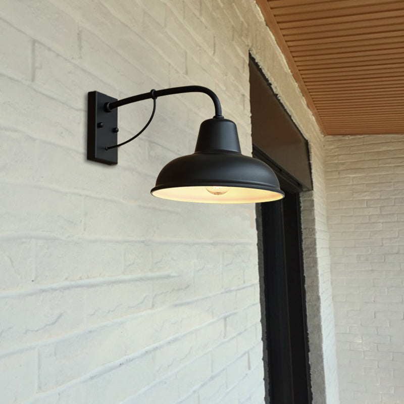 Stile industriale Luci di applique a parete geometrica Metal 1 illuminazione a monte leggera