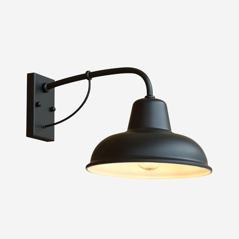 Stile industriale Luci di applique a parete geometrica Metal 1 illuminazione a monte leggera