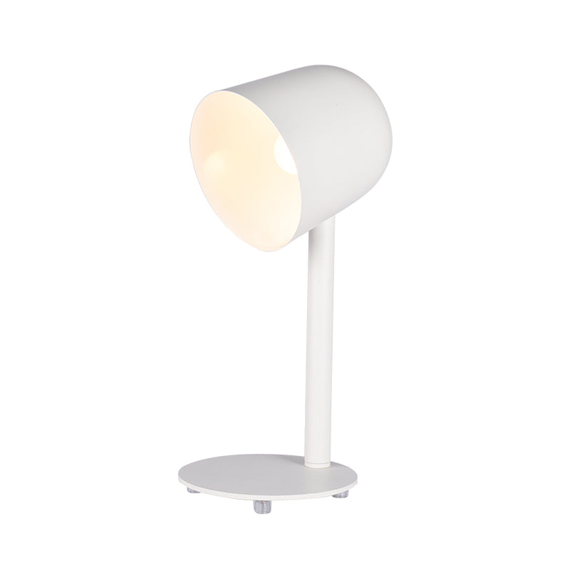 Modern Style Dome Night Table Lamp Metal 1-Light Nightstand Lamp