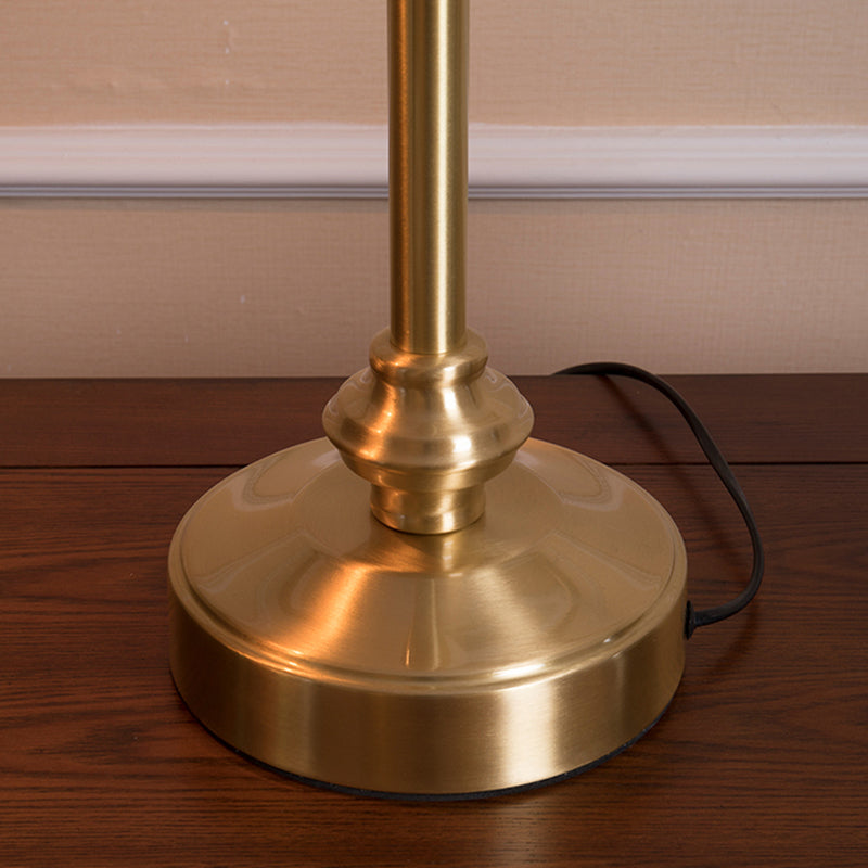 Dome 1 Light Nightstand Lamp Mid Century Metal Night Table Lamps