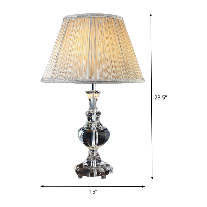 Modernisme en forme d'étude en forme de lampe à main cristal 1 le livre de lecture de tête Lumière en beige