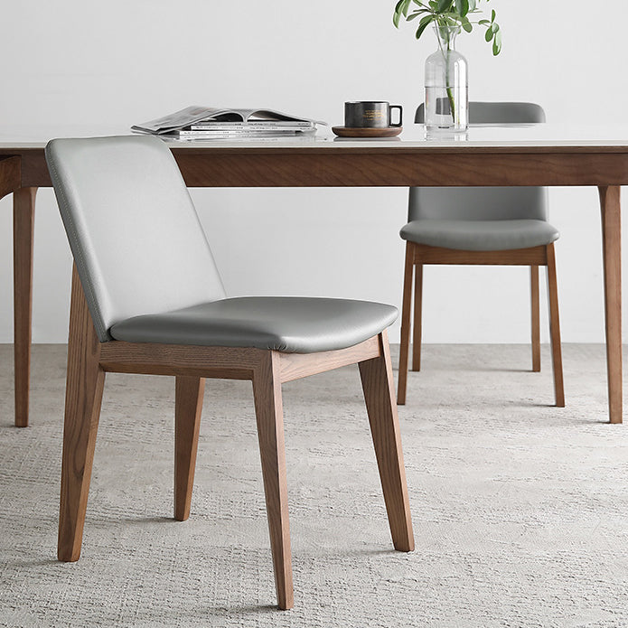 Mesa de madera maciza Mesa Moderna Moderna Mesa Rectangular Sinterizada para comedor para comedor
