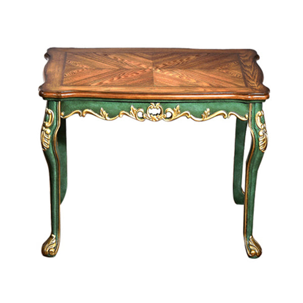 Solid Wood 4-foot Dining Table Midcentury Style Furniture for Indoor