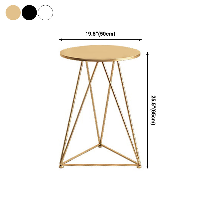 Traditionele luxe eettafel rond eetkamermeubilair, 19,7 "L x 19,7" B x 25,6 "H