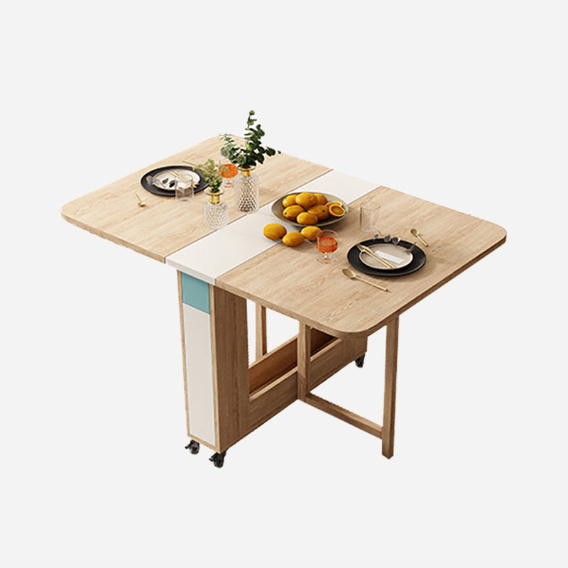 Mid-Century Modern Dining Room Table Pedestal Dining Table for Home Kitchen Dinner
