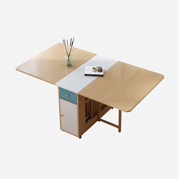 Mid-Century Modern Dining Room Table Pedestal Dining Table for Home Kitchen Dinner