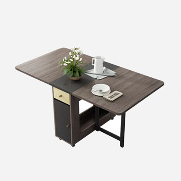 Mid-Century Modern Dining Room Table Pedestal Dining Table for Home Kitchen Dinner