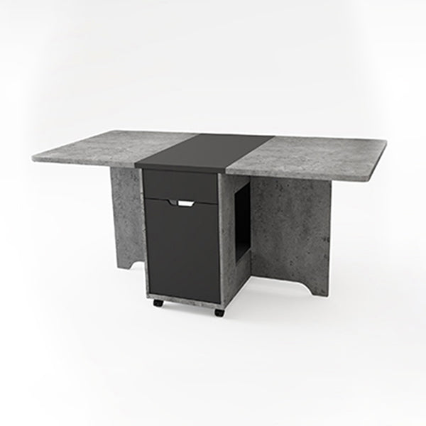 Mid-Century Modern Dining Room Table Pedestal Dining Table for Home Kitchen Dinner