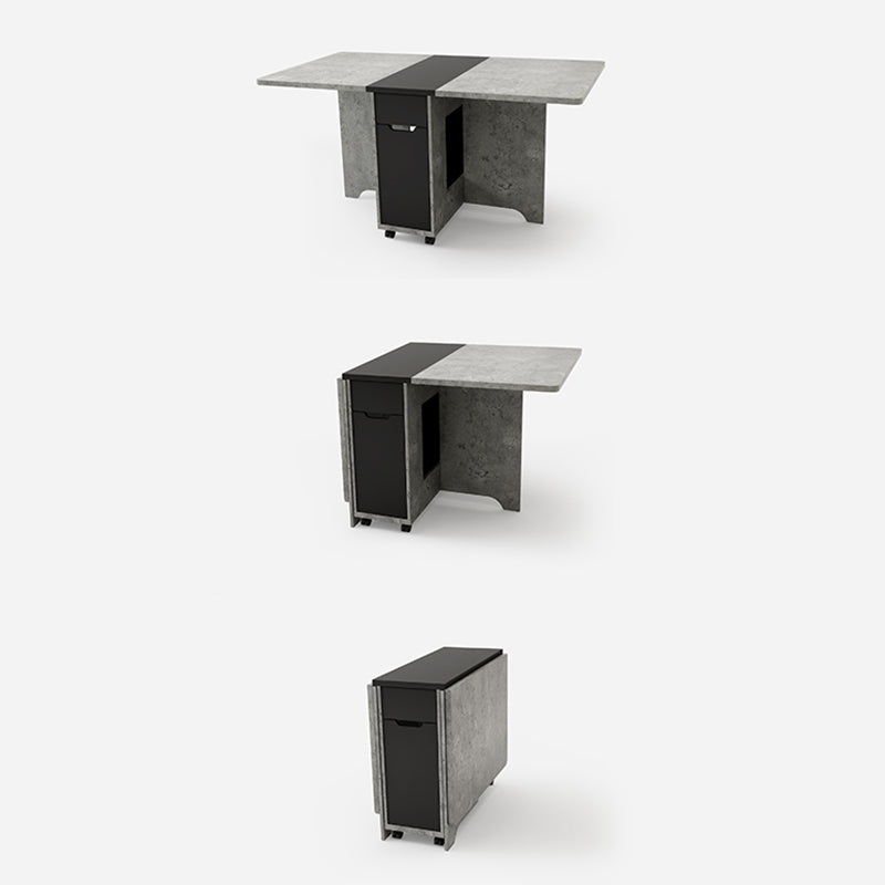 Mid-Century Modern Dining Room Table Pedestal Dining Table for Home Kitchen Dinner