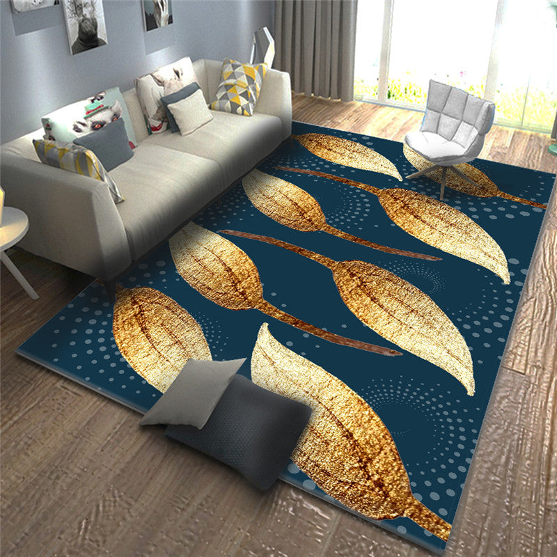 Fancy Modern Carpet Animals Pattern Polyester Area Rug Non-Slip Backing Rug for Home Decor