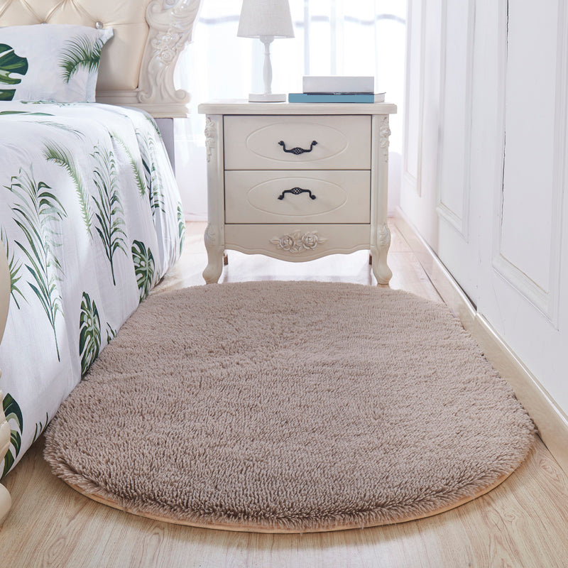 Tendy Shag Area Tapis Simplicity Plain Intérieur tapis intérieur Polyester Anti-Slip Backing Tapis pour décoration intérieure