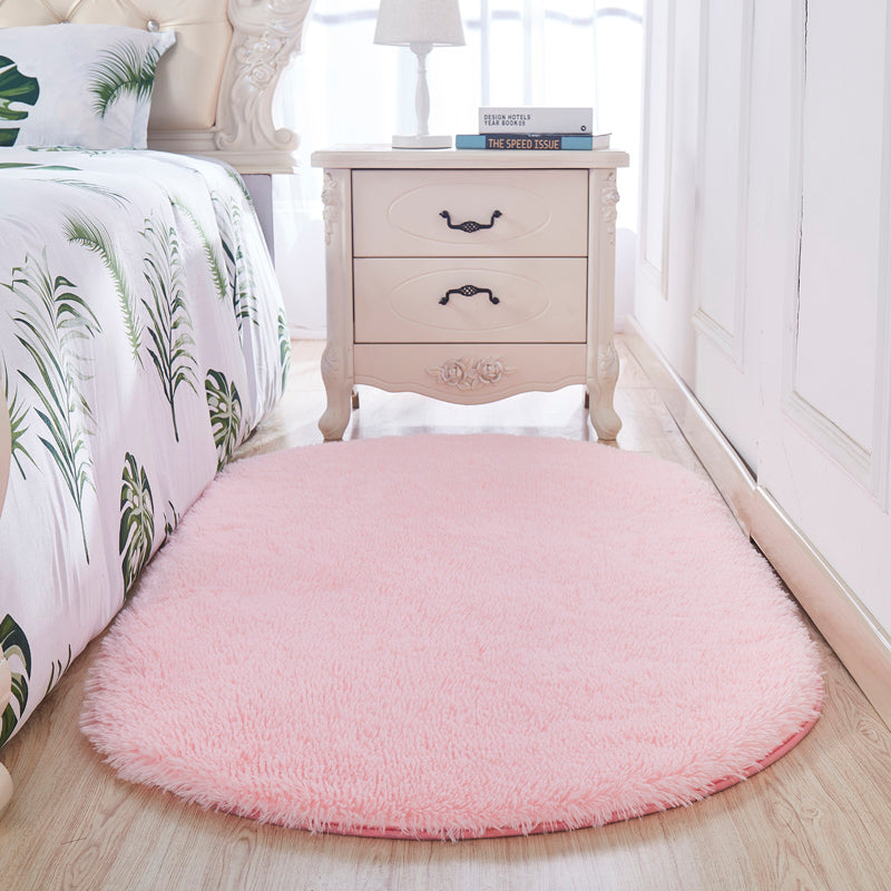 Tendy Shag Area Tapis Simplicity Plain Intérieur tapis intérieur Polyester Anti-Slip Backing Tapis pour décoration intérieure