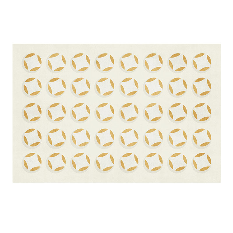 Green Living Room Area Rug Plaid Pattern Polyester Area Carpet Non-Slip Backing Rug