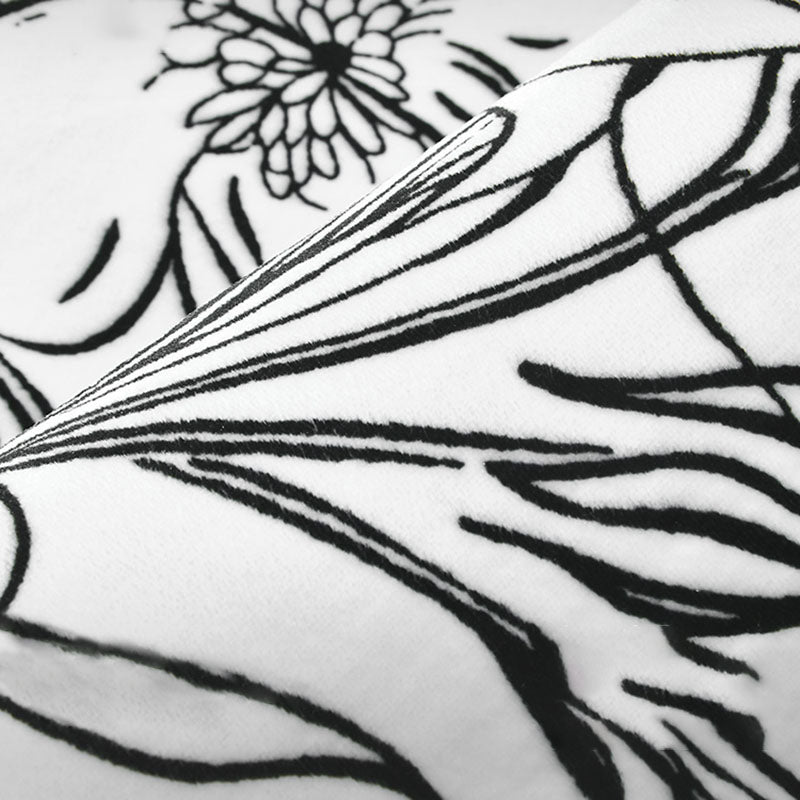 Beige Modern Area Rug Geometric Pattern Polyester Area Carpet Non-Slip Backing Rug for Bedroom