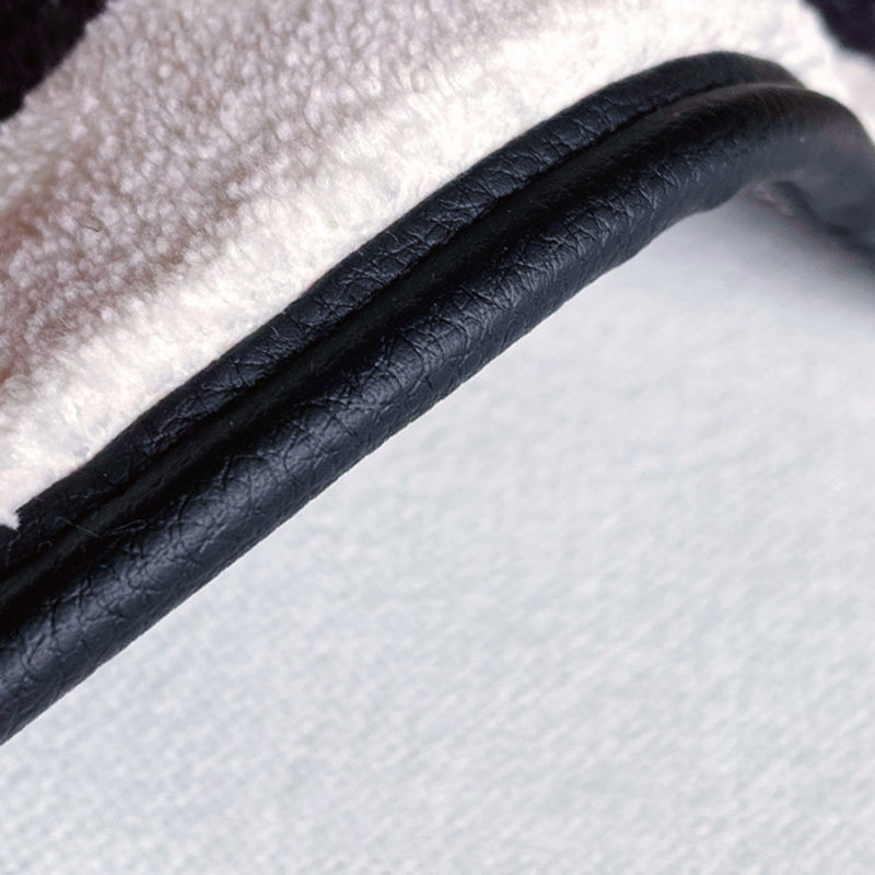 Beige Modern Area Rug Geometric Pattern Polyester Carpet Stain Resistant Rug for Bedroom