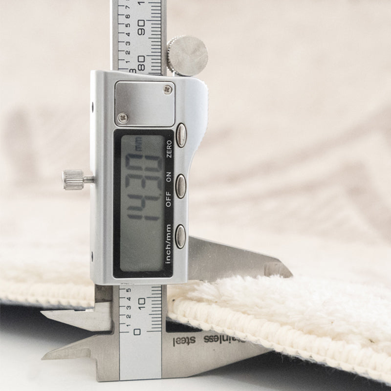 Fancy Modern Rug Grey Polyester Area Rug Geometric Print Anti-Slip Rug for Drawing Room