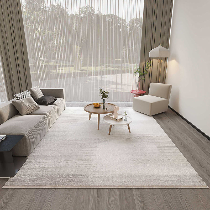 Stylish Modern Carpet Geometric Print Polyester Rug Stain Resistant Rug for Living Room