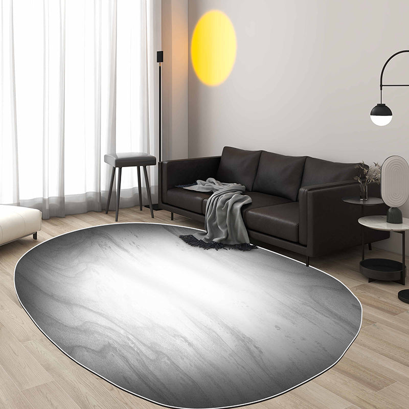 Tapis Chic à blocs de couleurs, moderne, en lin, antidérapant, pour la décoration de la maison