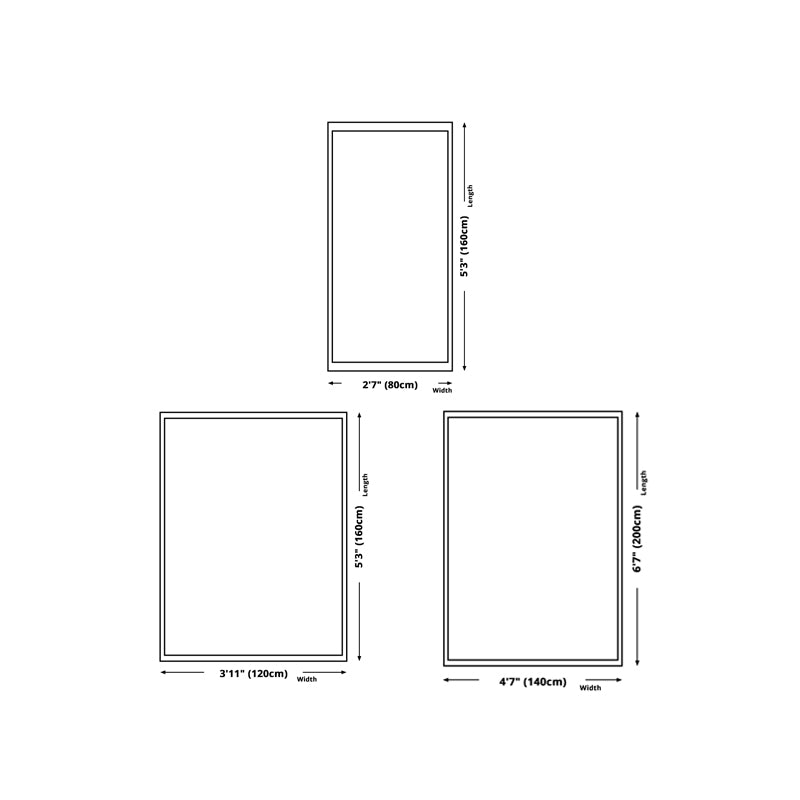 Stylish Modern Area Carpet Plaid Pattern Polyester Area Carpet Anti-Slip Area Rug for Home Decor