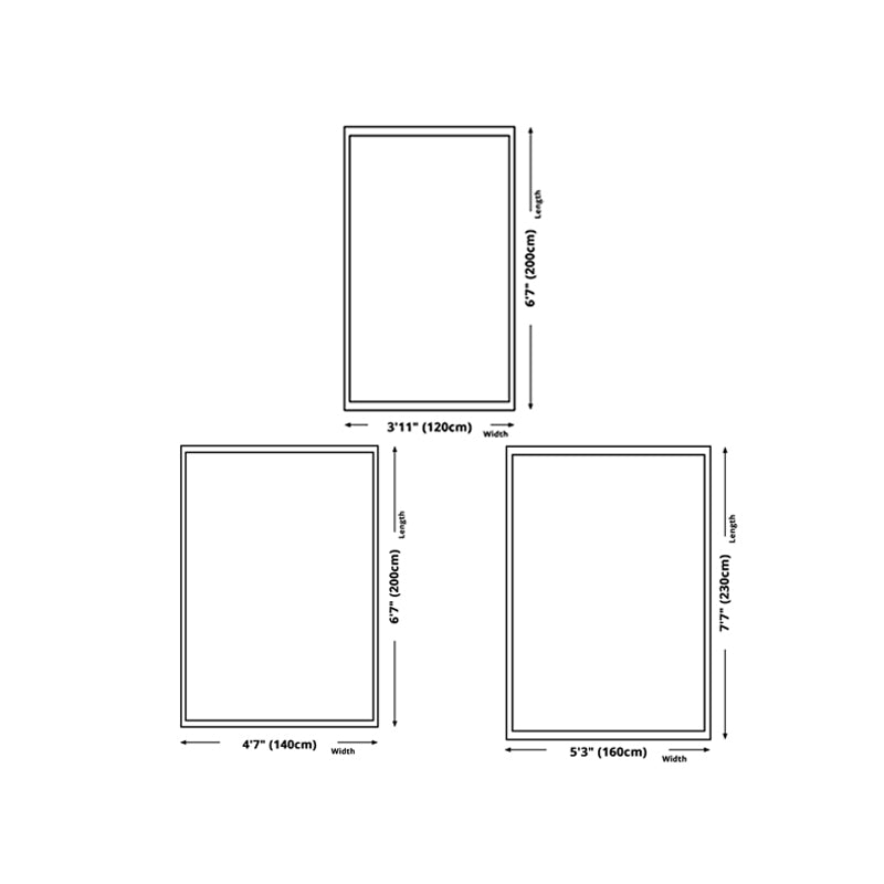 Fancy Traditional Area Carpet Medallion Patroon Polyester Rug Stain Resistant Tapsel voor thuisdecoratie